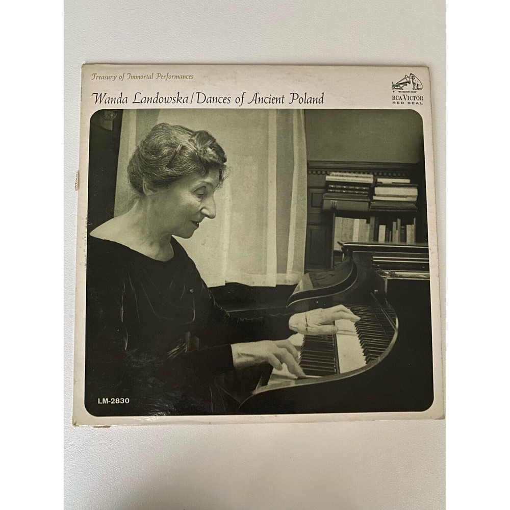 Wanda Landowska Dances of Ancient Poland LP RCA Victor Red Seal Mono LM 2830 EX